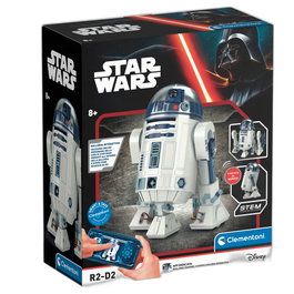 Clementoni Robot R2-D2 Star Wars Kit de Construcción STEM con Luces y Sonidos Originales Control por App