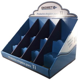Ekomet EKO EXPOSITOR CARTON 3 ALTURAS 400X250X420CM