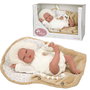 Muñecas Arias Muñeca Reborn Alejandra con Nana, 40 cm, Beige