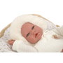 Muñecas Arias Muñeca Reborn Alejandra con Nana, 40 cm, Beige