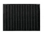 Q-connect Alfombra de Suelo Premium para Interiores Antideslizante, Fibra Polipropileno y Fieltro, Gris, 90x150 cm
