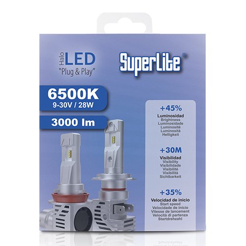 Abc Kit Halo LED HB3/HB4 Plug & Play Superlite 6500K