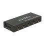 DeLOCK Switch HDMI 5 in 1 out 4K UHD 18 Gbit/s 3840 x 2160 Negro
