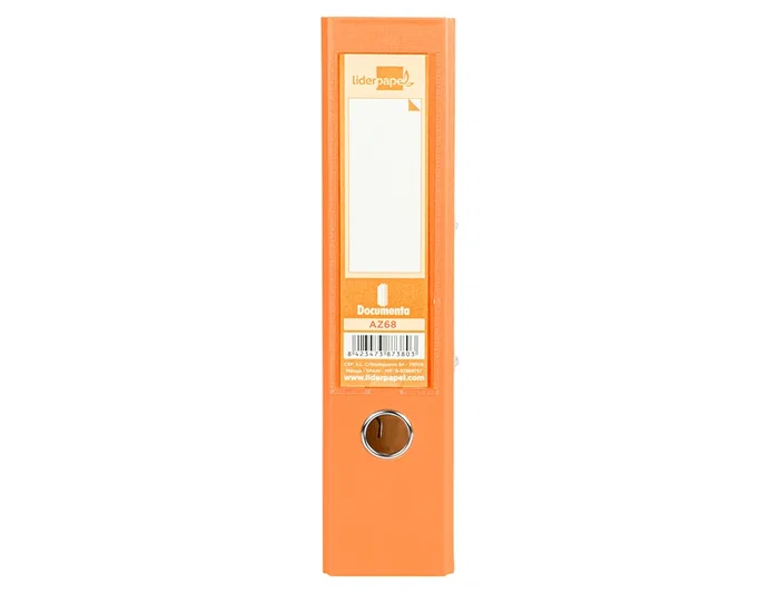 Liderpapel Rado Archivador de Palanca A4 Documenta Forrado PVC Naranja Lomo 75mm Liderpapel Rado Archivador de Palanca A4 Documenta Forrado PVC Naranja Lomo 75mm