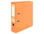 Liderpapel Archivador de Palanca A4 Naranja Forrado PVC 75mm