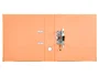Liderpapel Rado Archivador de Palanca A4 Documenta Forrado PVC Naranja Lomo 75mm