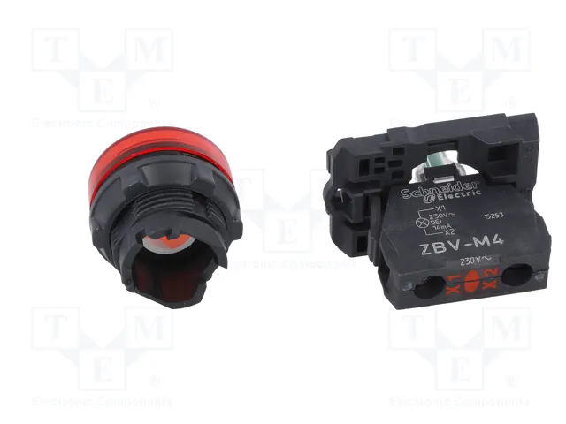 SCHNEIDER ELECTRIC Lámpara de control Harmony XB5 rojo Ø22mm
