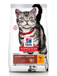 Hill's Hsp Feline Adult Hairball & Perfect Coat Pollo 7 kg - Alimento para gatos adultos que previene bolas de pelo y cuida su piel y pelaje con pollo.