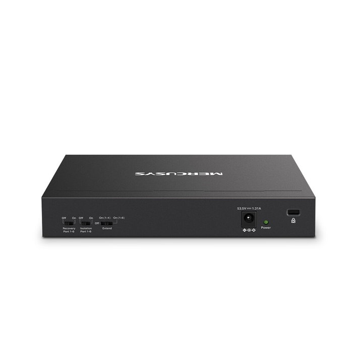 Mercusys MS110P Switch de 10 puertos con 8 puertos PoE+