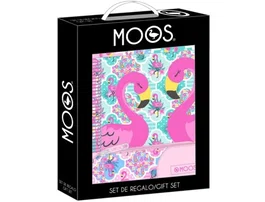Safta Set Regalo Pequeño Moos Flamingo Pink 280x350x60 mm