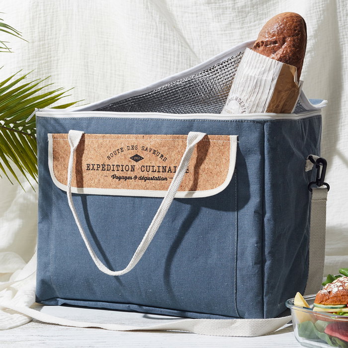 Cook Concept Bolsa Tèrmica 30 L "Corcho" Take Away Algodón/Poliéster Interior Aluminio Cook Concept Bolsa Tèrmica 30 L "Corcho" Take Away Algodón/Poliéster Interior Aluminio