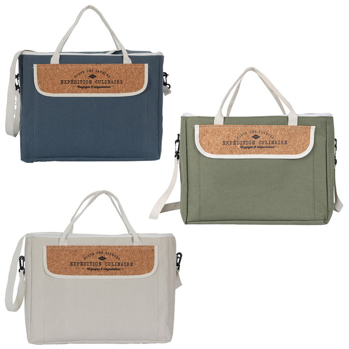 Cook Concept Bolsa Tèrmica 30 L "Corcho" Take Away Algodón/Poliéster Interior Aluminio Cook Concept Bolsa Tèrmica 30 L "Corcho" Take Away Algodón/Poliéster Interior Aluminio