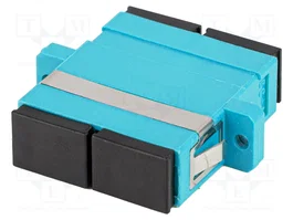 LANBERG Adaptador de Fibra Óptica OM3 SC/UPC Duplex 50/125µm