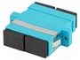 LANBERG Adaptador de Fibra Óptica OM3 SC/UPC Duplex 50/125µm