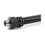 DeLOCK Racor para conductos con rosca exterior de latón M25 negro, 2 unidades