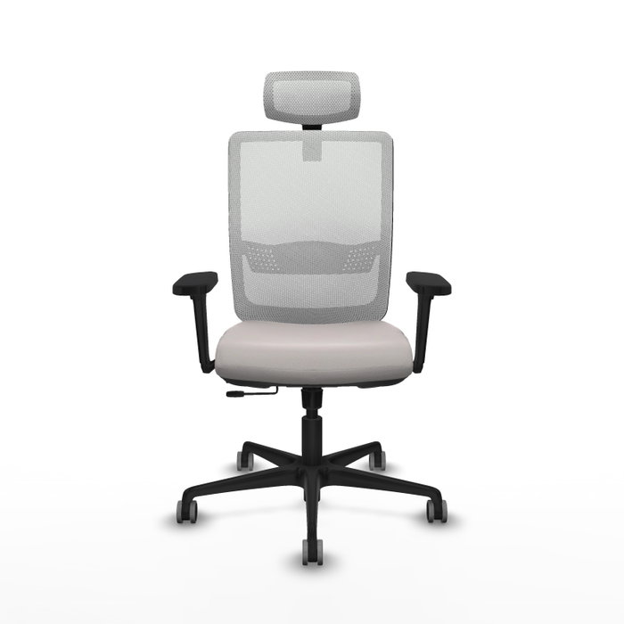 PIQUERAS Y CRESPO Silla de oficina Haches Blanca con Mecanismo Sincro/Traslack PIQUERAS Y CRESPO Silla de oficina Haches Blanca con Mecanismo Sincro/Traslack
