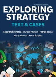 PEARSON-PRENTICE HALL Exploring strategy: text and cases (13.ª edición)