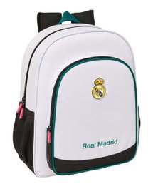 Safta Mochila Junior Real Madrid 1ª Equipación 26/27 Adaptable a Carro