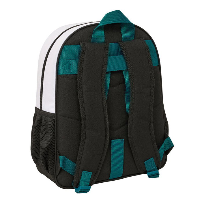 Safta Mochila Junior Real Madrid 1ª Equipación 26/27 Adaptable a Carro