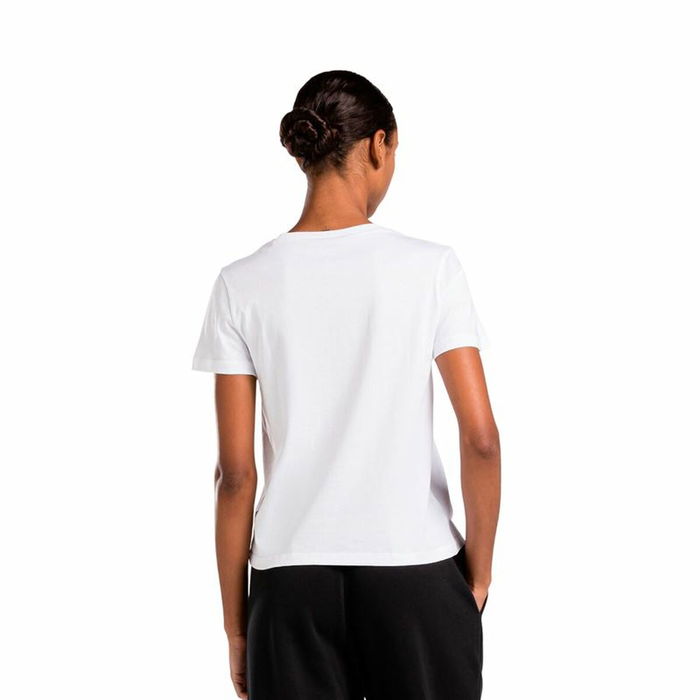 Camiseta de Manga Corta Mujer Reebok Identity Small Logo Blanco (XS)