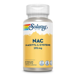 SOLARAY NAC 295 mg 60 Cápsulas Vegetales