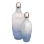 Ixia Botella Decorativa Azul Cristal 12 x 12 x 33 cm