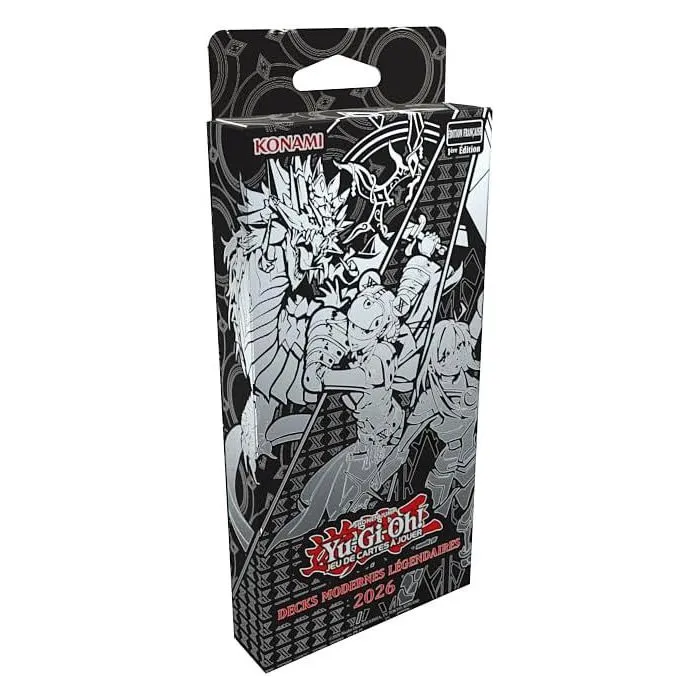 Yu-Gi-Oh! Pack de 3 mazos Modern Legendaries 2026 - 168 cartas - 1.ª edición francesa Yu-Gi-Oh! Pack de 3 mazos Modern Legendaries 2026 - 168 cartas - 1.ª edición francesa