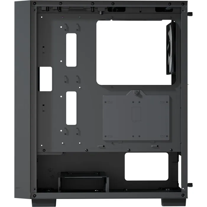 Aerocool AEROCOOL B509A Flow Gabinete para PC Semitorre ATX Negro sin Fuente de Alimentación - ACCM-BD02063.11
