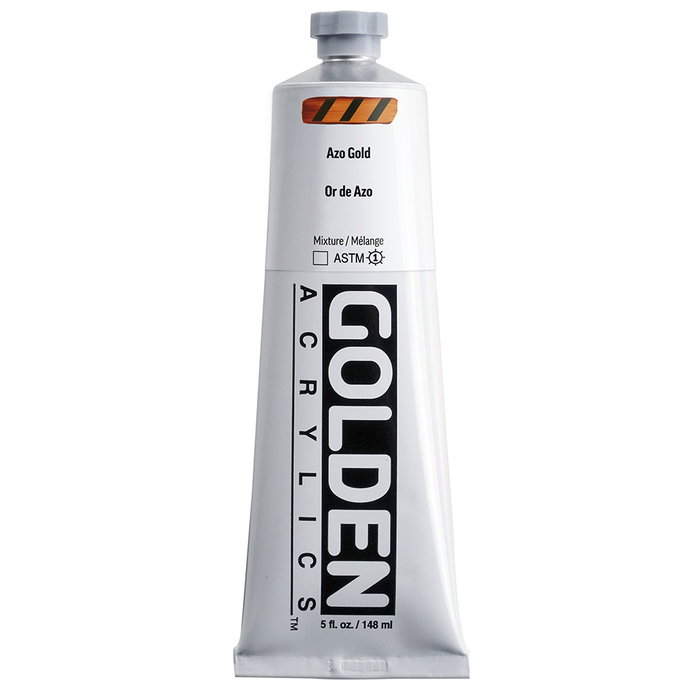 Golden Heavy Body Colores Acrílicos Azo Oro 148 ml Golden Heavy Body Colores Acrílicos Azo Oro 148 ml