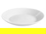 VIVALTO Plato Postre Liso Opal Blanco 18 cm Apto Lavavajillas Microondas (Set de 24)