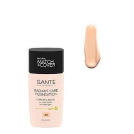 SANTE NATURKOSMETIK Maquillaje Fluido Radiant Care 03 Neutral Linen 30 Ml