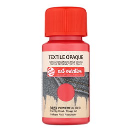 Talens Art Creation Pintura Textil Opaca Rojo Poder 3023 50 ml