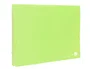 Liderpapel Carpeta Clasificadora Fuelle Polipropileno DIN A4 Amarillo Fluor Opaco 13 Departamentos