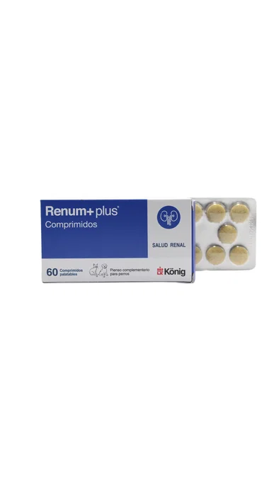 Konig Renum Plus 60 comprimidos protector renal para perros y gatos
