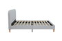 DKD Home Decor Cama Urban Beige 219 x 104 x 170 cm Poliester Madera