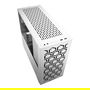 Sharkoon MS-Y1000 Micro Torre PC Blanco mATX/ITX con Panel de Vidrio Templado para Juegos