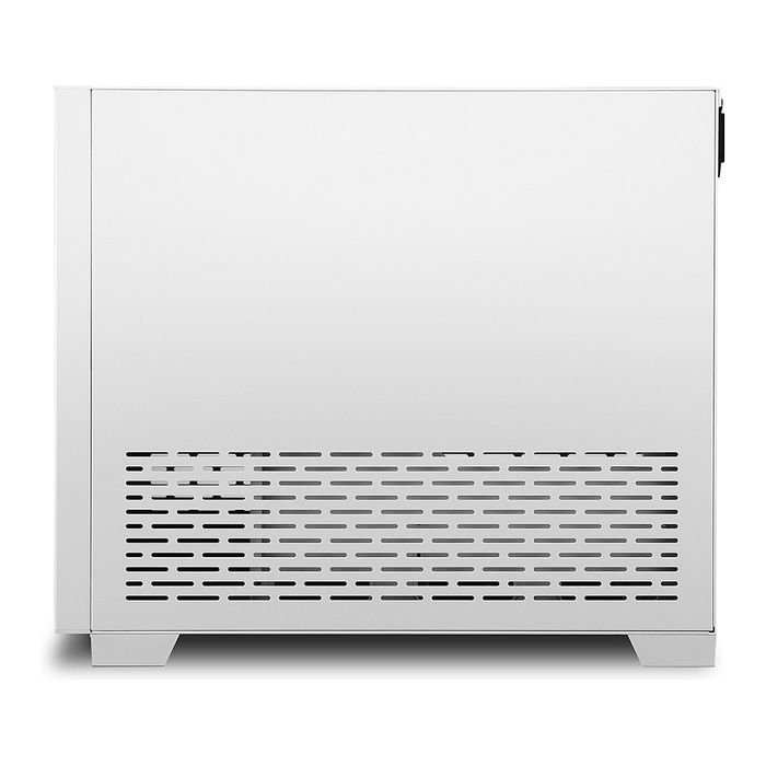 Sharkoon MS-Y1000 Micro Torre PC Blanco mATX/ITX con Panel de Vidrio Templado para Juegos