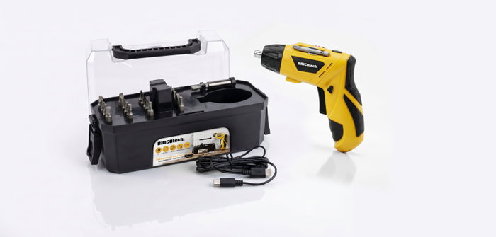 Bricotech Destornillador Eléctrico Inalámbrico 4W