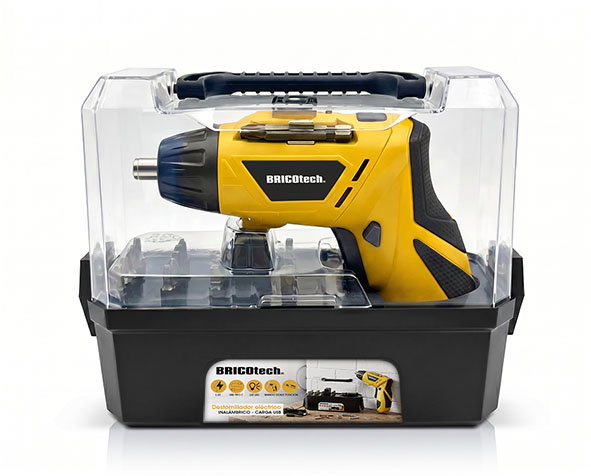 Bricotech Destornillador Eléctrico Inalámbrico 4W