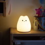Lámpara nocturna de mesa LED Infantil Cat recargable