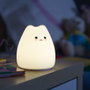 Lámpara nocturna de mesa LED Infantil Cat recargable