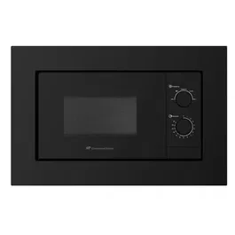 Continental Edison Microondas Empotrable CEMO20EBM2 1280 W 20 L Negro Ancho 59,5 x Alto 38,5 x Profundidad 35,3 cm