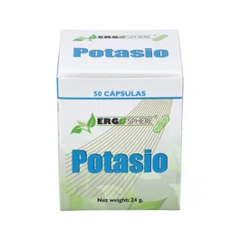 ERGONAT Potasio Ergosphere 50 Cápsulas