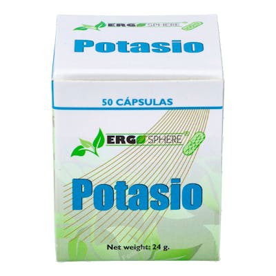 ERGONAT Potasio Ergosphere 50 Cápsulas ERGONAT Potasio Ergosphere 50 Cápsulas