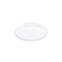 Cristalrecord Plafón LED Circular Charly 46W 3CCT (3000K-4000K-6000K) Dimmable 5060 Lm Blanco con Mando a Distancia Ø40x7cm