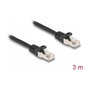 DeLOCK Cable de red RJ50 macho a RJ50 macho S/FTP 3 m Negro
