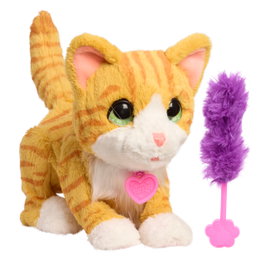 Just Play Furreal Bella Gatita que Hace Galletas - Peluche Interactivo con Sonidos y Movimientos - +4 Años