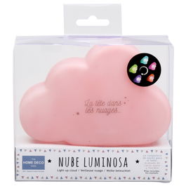 Home Deco Kids Luz Quitamiedo Nube para Niños con Luces de Colores Surtidos