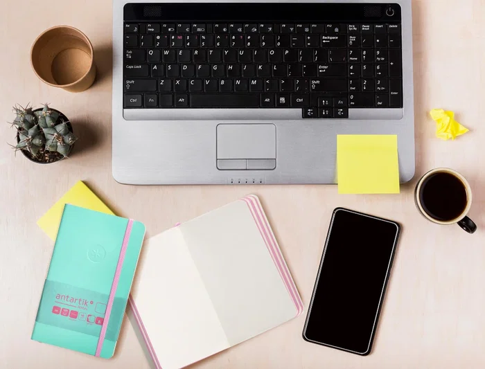 Antartik Cuaderno A6 Tapa Blanda Hojas Lisas Rosa y Turquesa 100 Hojas 80 gr FSC