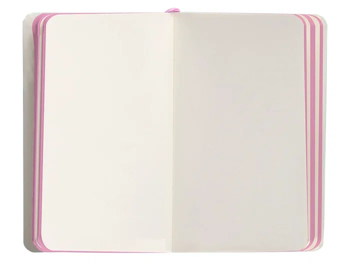 Antartik Cuaderno A6 Tapa Blanda Hojas Lisas Rosa y Turquesa 100 Hojas 80 gr FSC